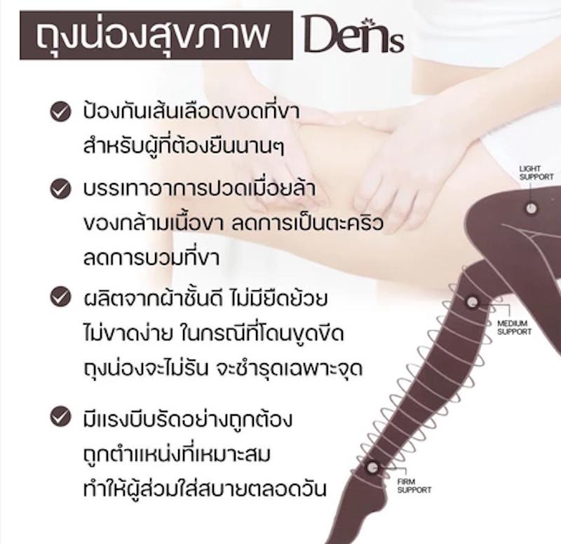 ถุงน่องซัพพอร์ต Stocking 2