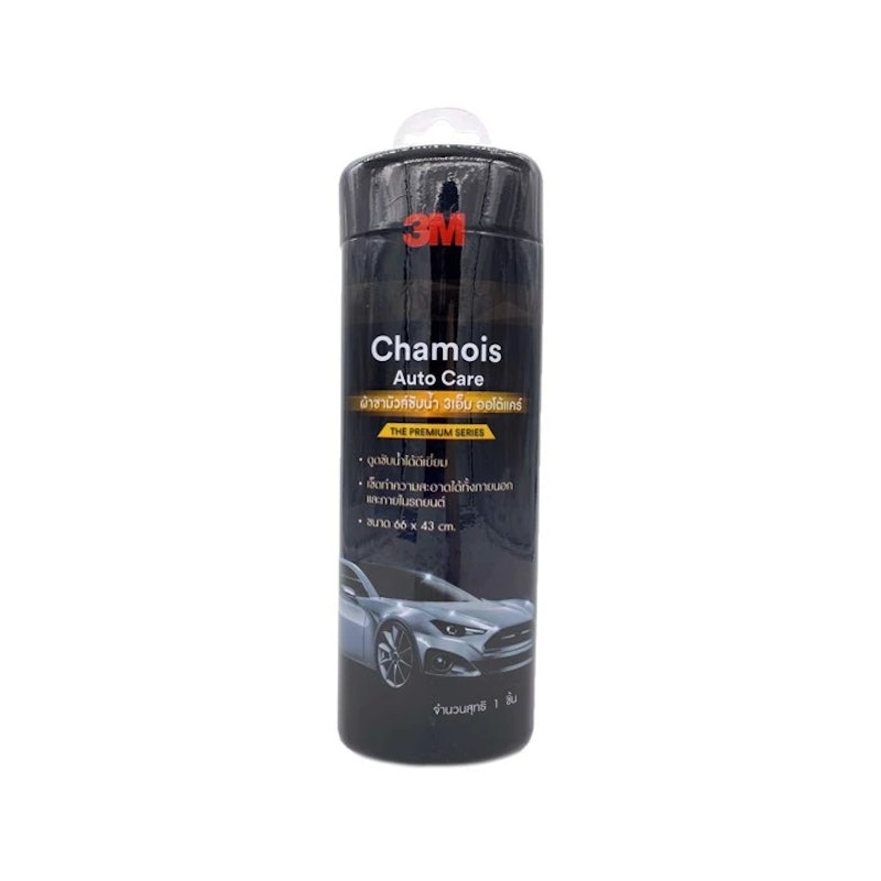 ผ้าชามัวส์ซับน้ำ Chamois Auto Care 1