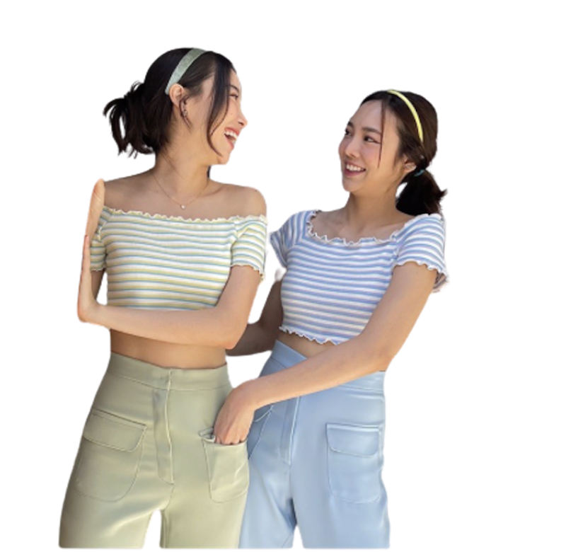 ชุดไปทะเลผู้หญิง Something Noodle Top 1