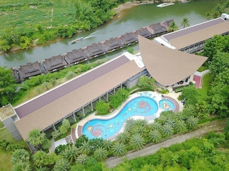 ที่พักไทรโยค ริมน้ำ โรงแรมริเวอร์แคว วิลเลจ 4