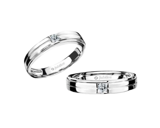 แหวนแต่งงาน ราคาประหยัด Classy Diamond Band 2