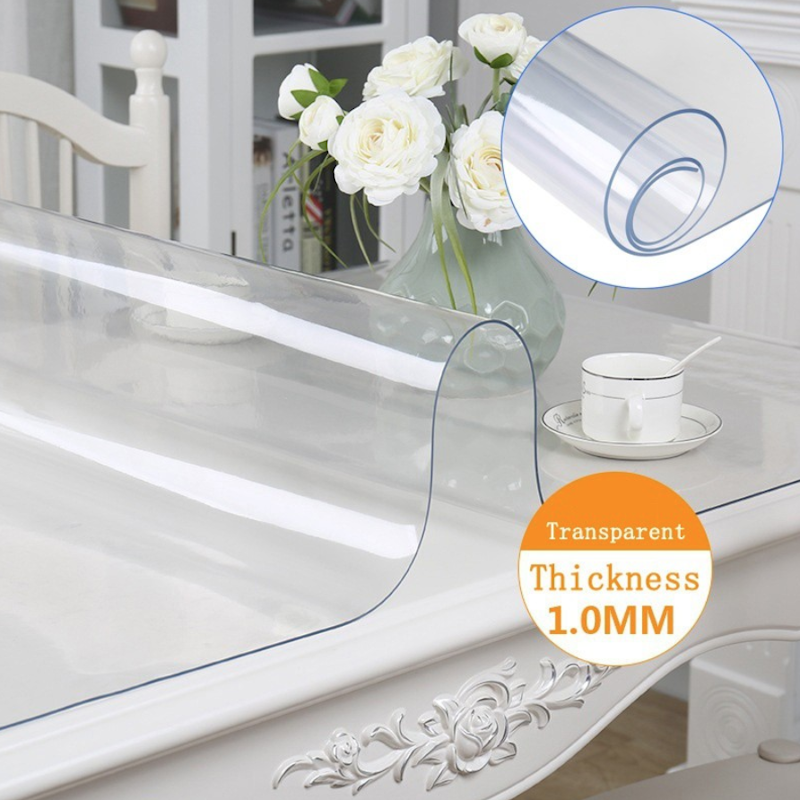 10. BOHONG ผ้าปูโต๊ะ PVC โปร่งใส 1