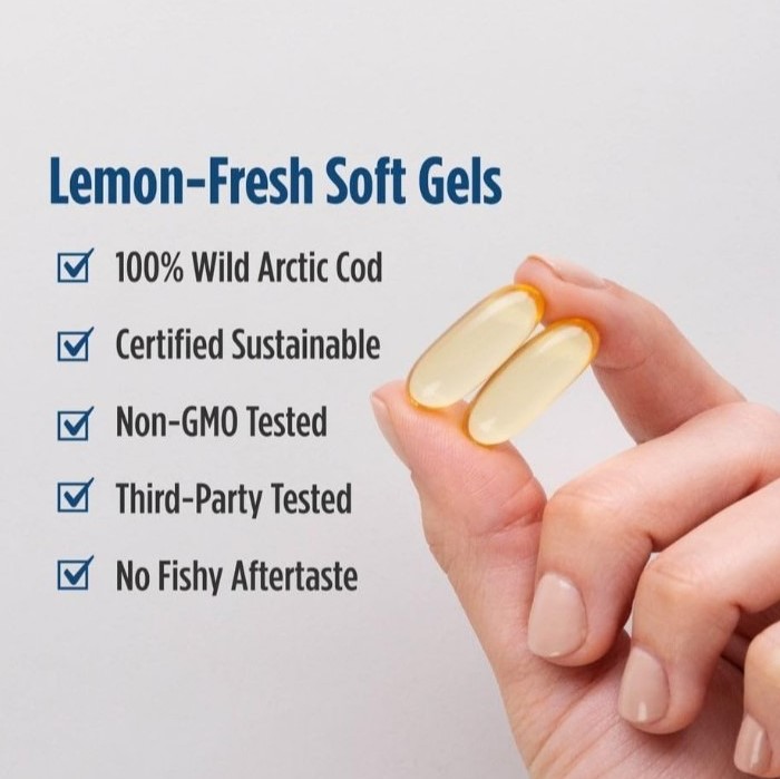 Arctic Cod Liver Oil รสเลมอน  3
