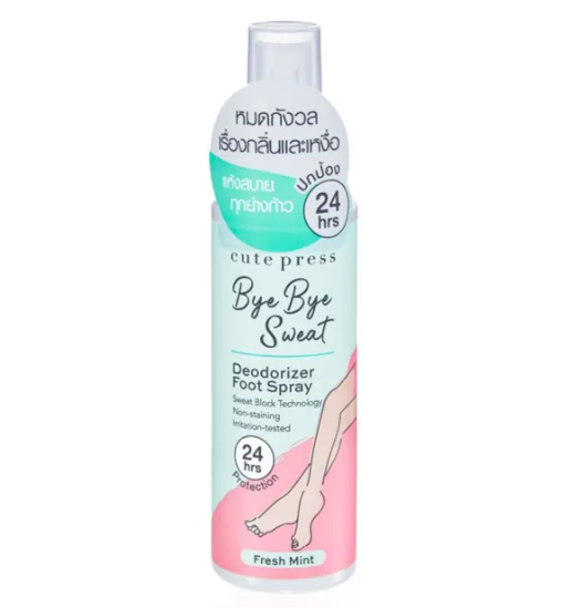 10 สเปรย์ดับกลิ่นเท้า ยี่ห้อไหนดี ปี 2026 Foot Spray 1