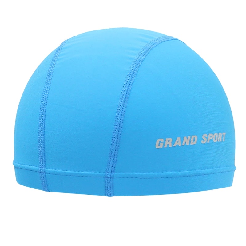 หมวกว่ายน้ำสีล้วน 6