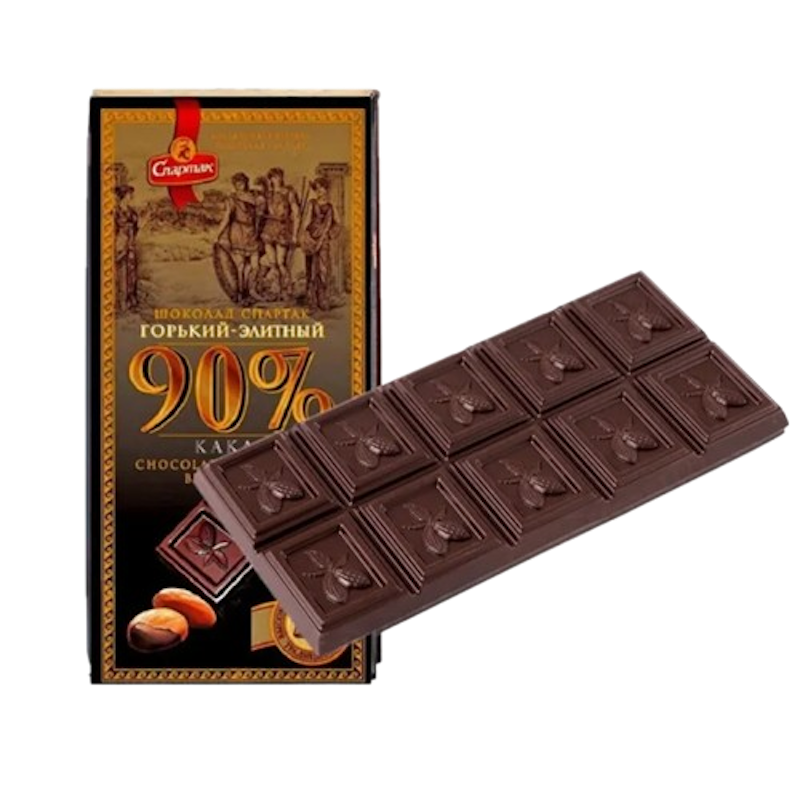 Dark Chocolate Bar 90% 1