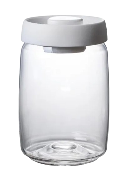 Glass Coffee Canister 1