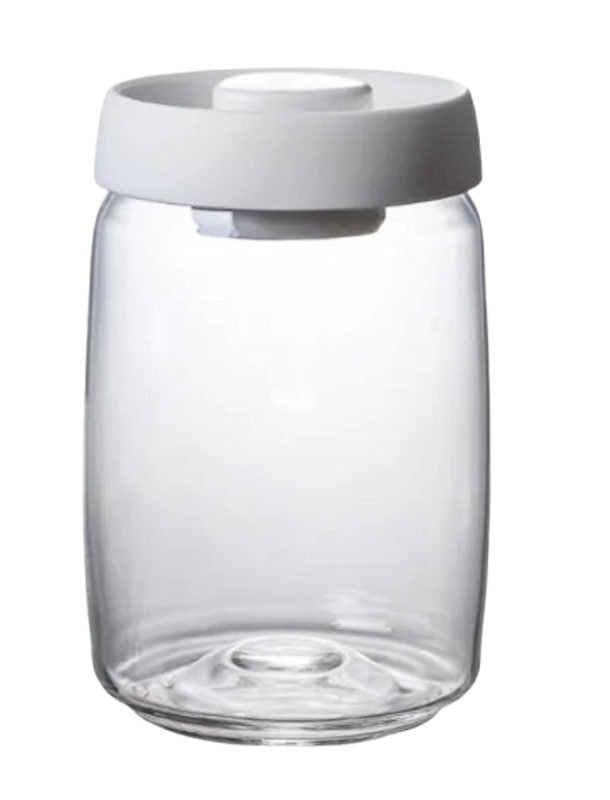 Glass Coffee Canister 1
