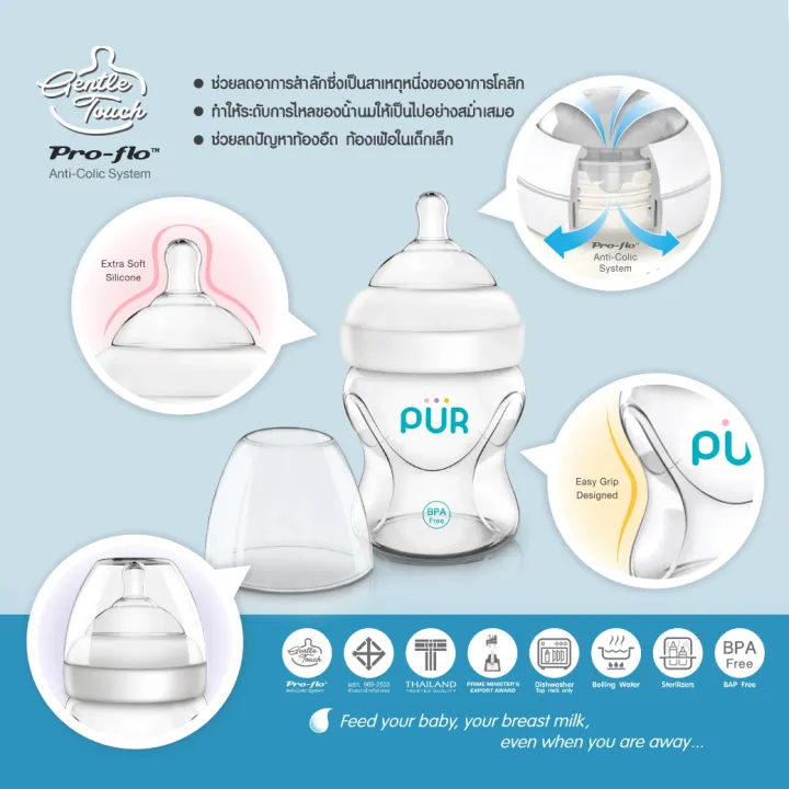 ขวดนมคอกว้าง Advanced Plus Wide Neck 2