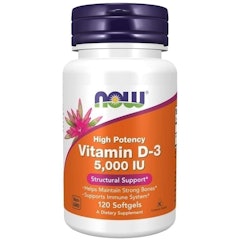 iHerb วิตามิน Vitamin D-3, 125 mcg (5,000 IU)