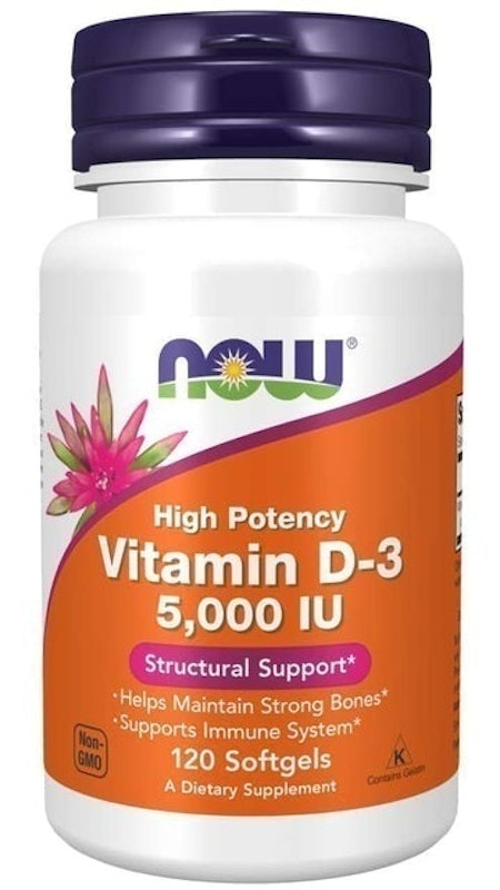 iHerb วิตามิน Vitamin D-3, 125 mcg (5,000 IU) 1