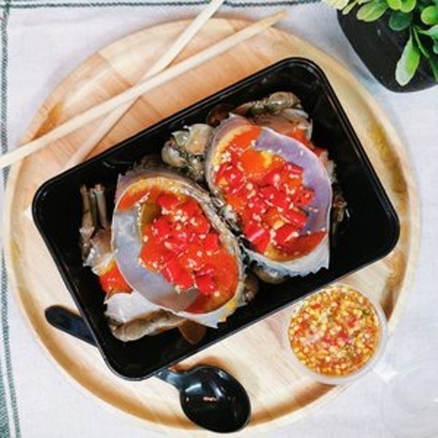 ปูไข่ดองซีอิ๊วเกาหลี กุ้งดองลองดู 1