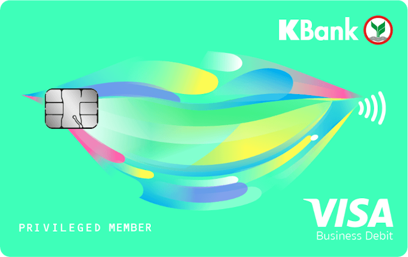 บัตรเดบิต K Debit Visa 1