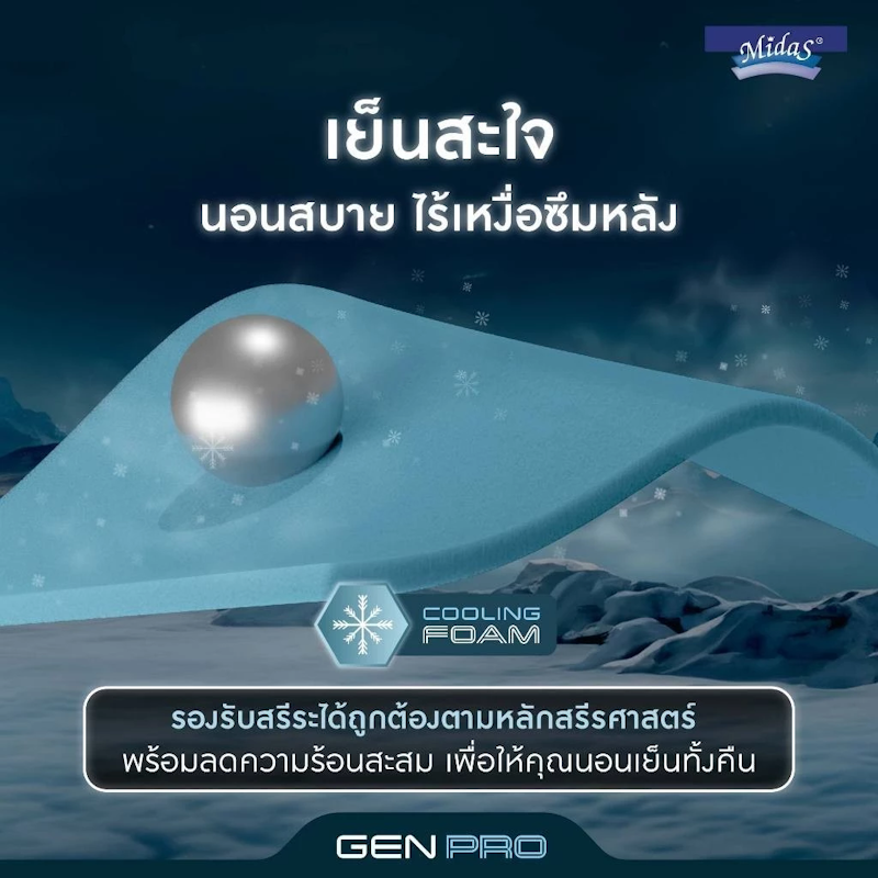 ที่นอนสุญญากาศ รุ่น Gen Pro 3.5 ฟุต 3