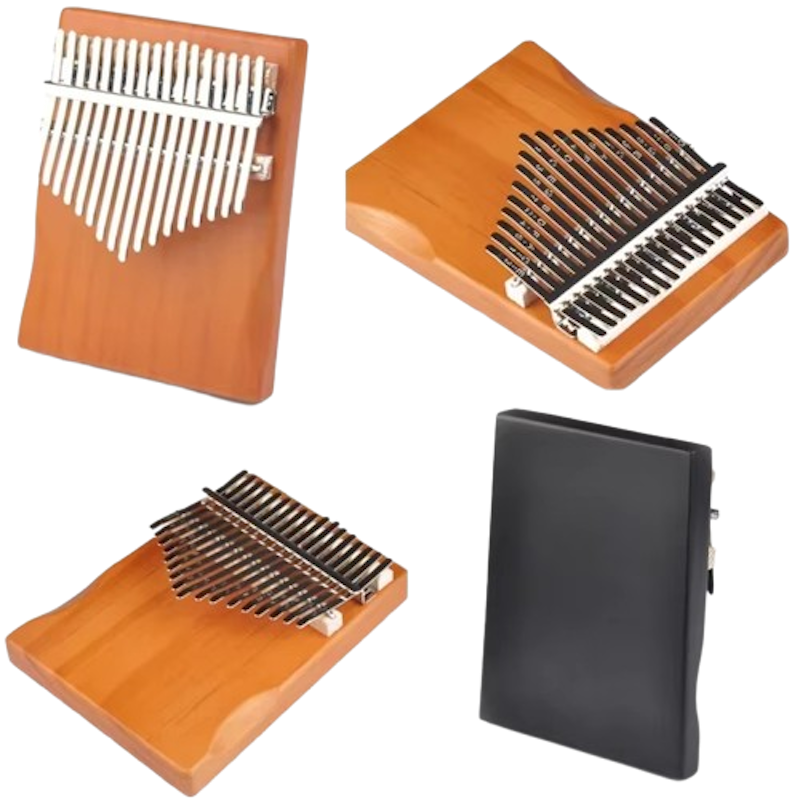 คาลิมบาไม้ 17 คีย์ Heart Kalimba 2
