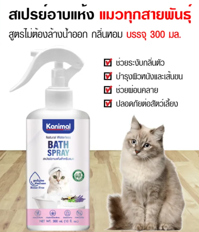 Bath Spray Cat 2