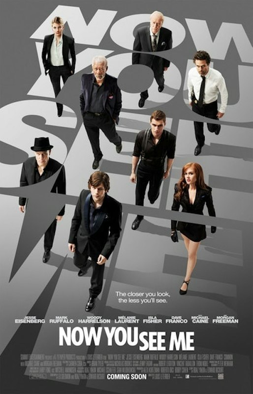 หนังวางแผน อัจฉริยะ Now You See Me : อาชญากลปล้นโลก 1
