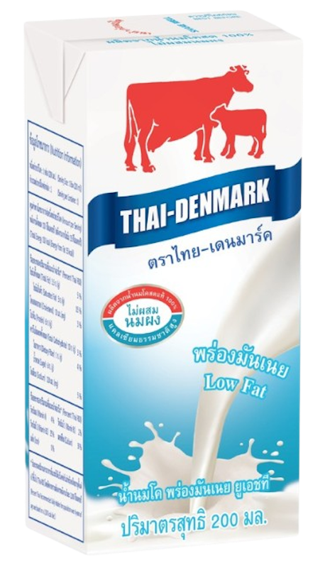 น้ำนมโค พร่องมันเนย ยูเอชที รสจืด 1
