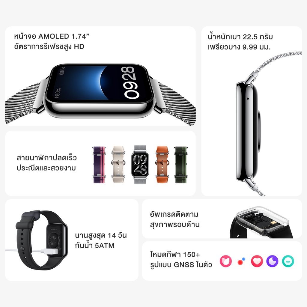 สมาร์ทวอทช์ Smart Band 8 Pro 2