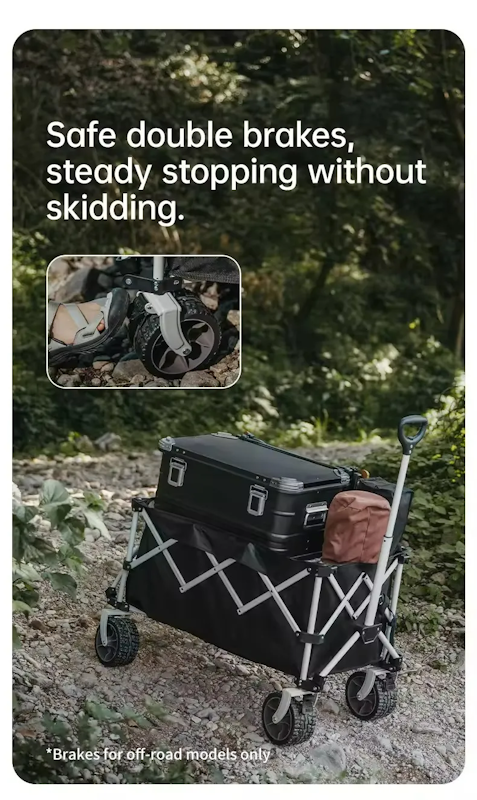รถเข็น Magic Cube Outdoor Camping Cart 6