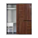 Index Furniture ตู้บานสไลด์ รุ่น ปาลาสโซ่ 1