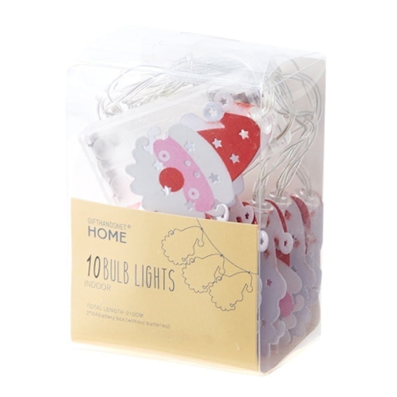 ของตกแต่งคริสต์มาส ไฟประดับ LED สายซานต้าคลอส 1
