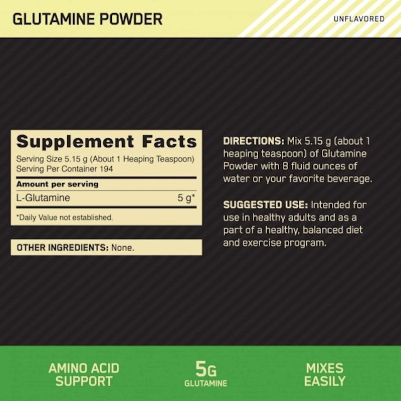 กลูตามีน Glutamine Powder 3