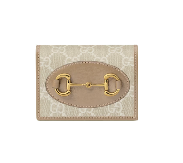 กระเป๋าสตางค์ Gucci รุ่น Gucci Horsebit 1955 Card Case Wallet 1