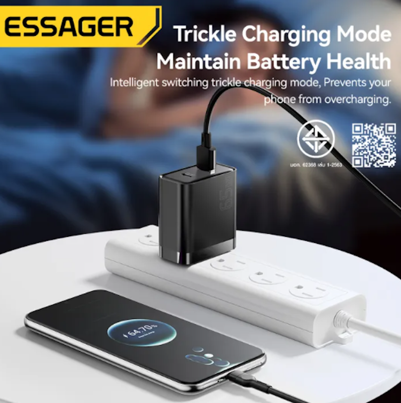หัวชาร์จ GAN 65W USB Type C 2