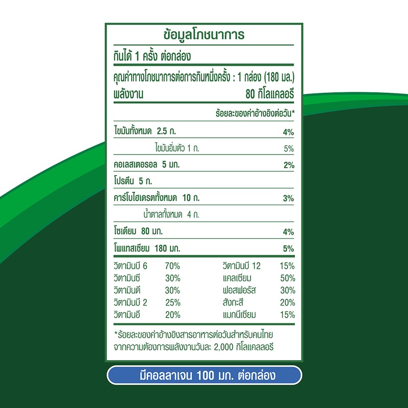 Lactose Free นมไขมันต่ำ ยูเอชที รสจืด 2