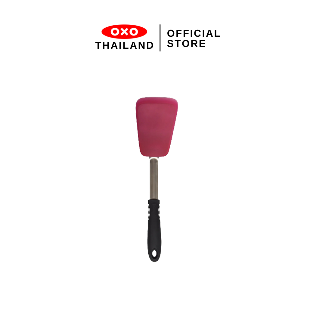 ตะหลิว GG Silicone Flexible Turner Pink 2