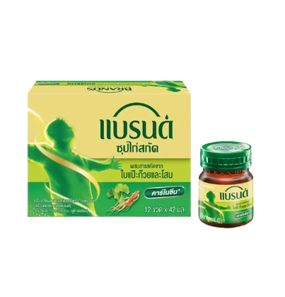 ซุปไก่สกัดผสมสารสกัดจากใบแปะก๊วยและโสม 1