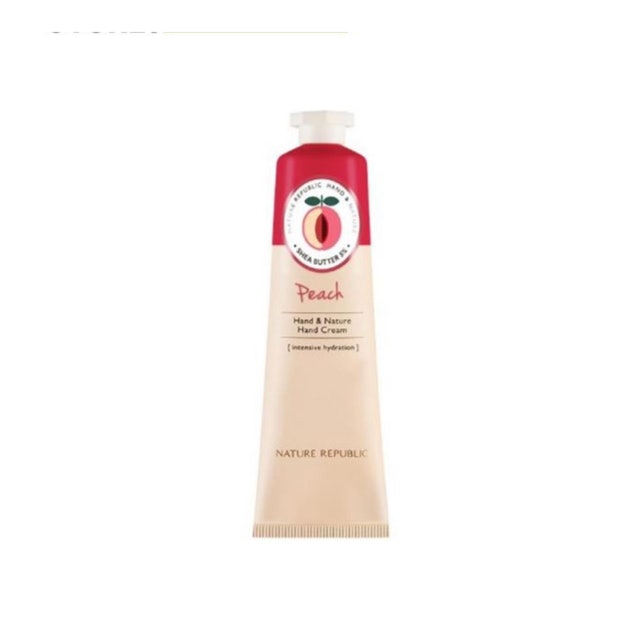 Hand And Nature Peach Hand Cream 1
