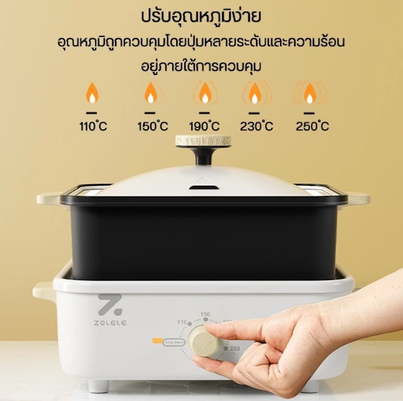 Multifunction Electric Cooking Pot 3