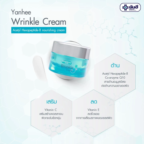 Wrinkle Cream ครีมลดริ้วรอยร่องลึกบนใบหน้า 3