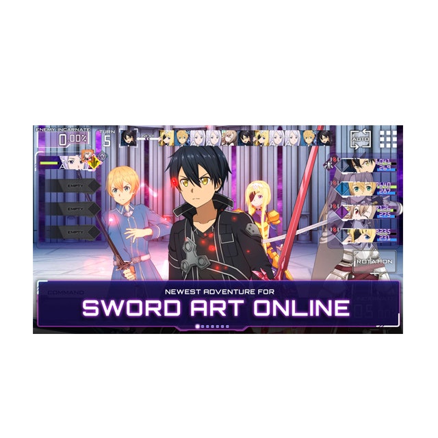 เกมมือถือญี่ปุ่น SAO Alicization Rising Steel 2