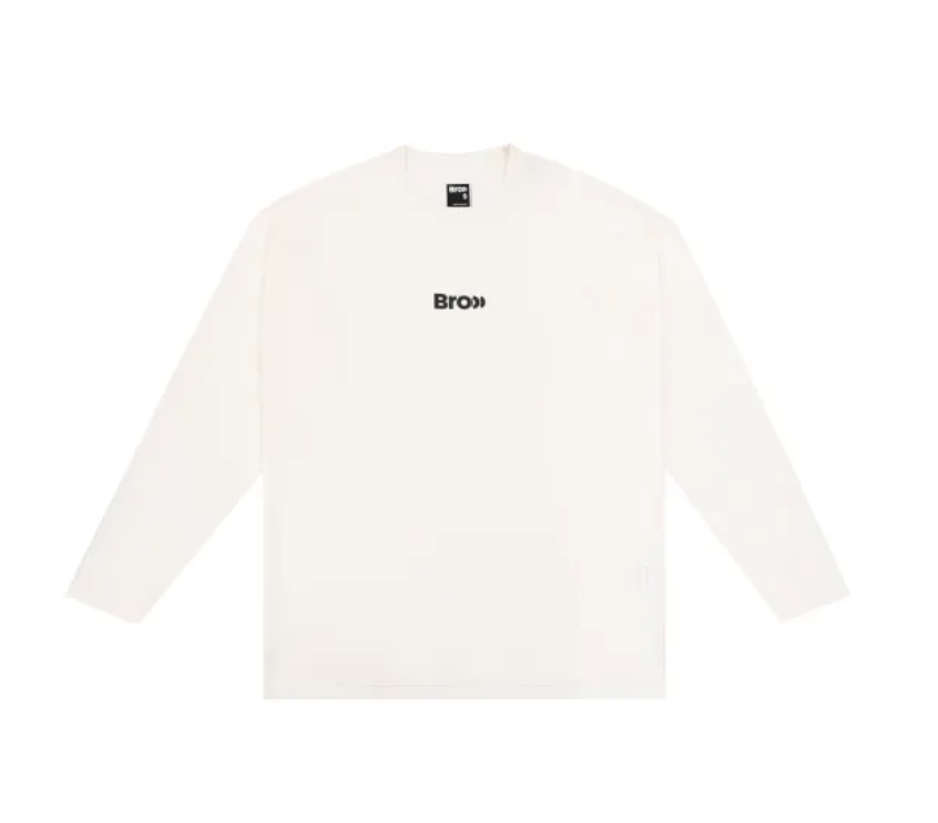 เสื้อวิ่ง รุ่น Out Of Office Long Sleeve Running Shirt White 1