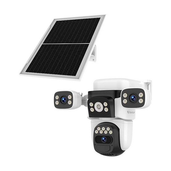 10 กล้องวงจรปิดโซล่าเซลล์ ยี่ห้อไหนดี ปี 2026 Solar Cell ใส่ซิม 1