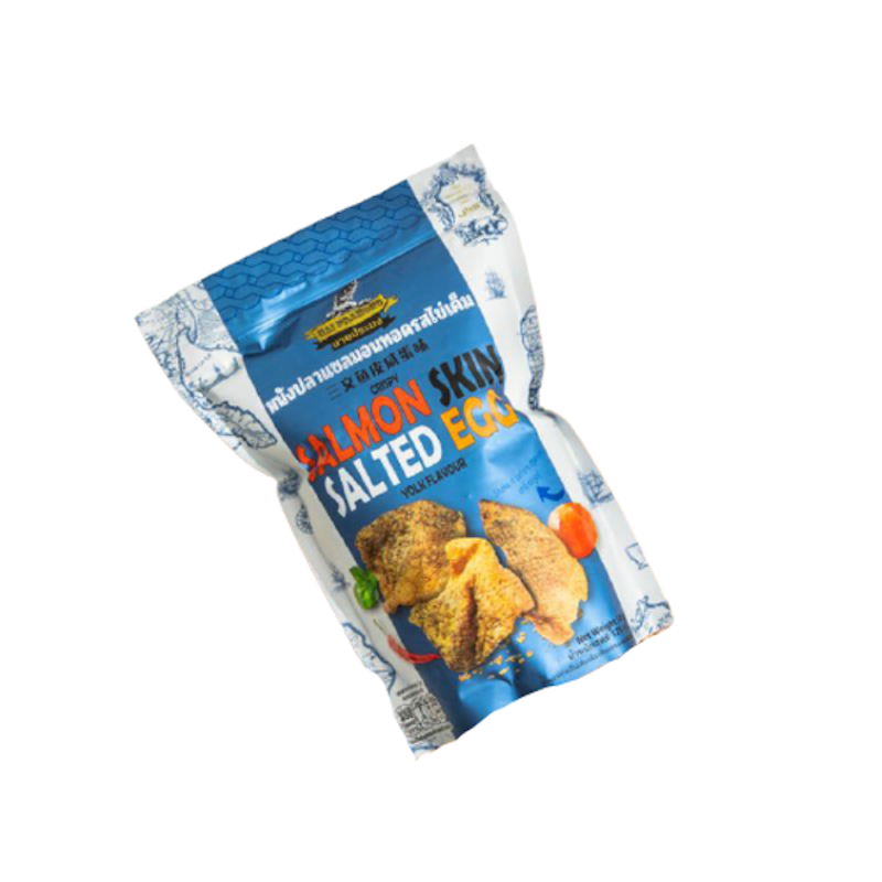 หนังปลาทอด Salmon Skin Salted Egg 1
