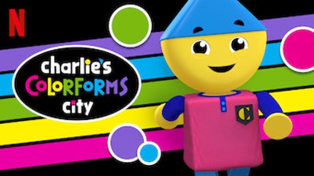 การ์ตูนเด็กเล็ก Charlie's Colorforms City 1
