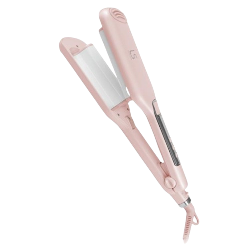 เครื่องหนีบผม รุ่น Macaron Wavy Hair Crimper Rose 1