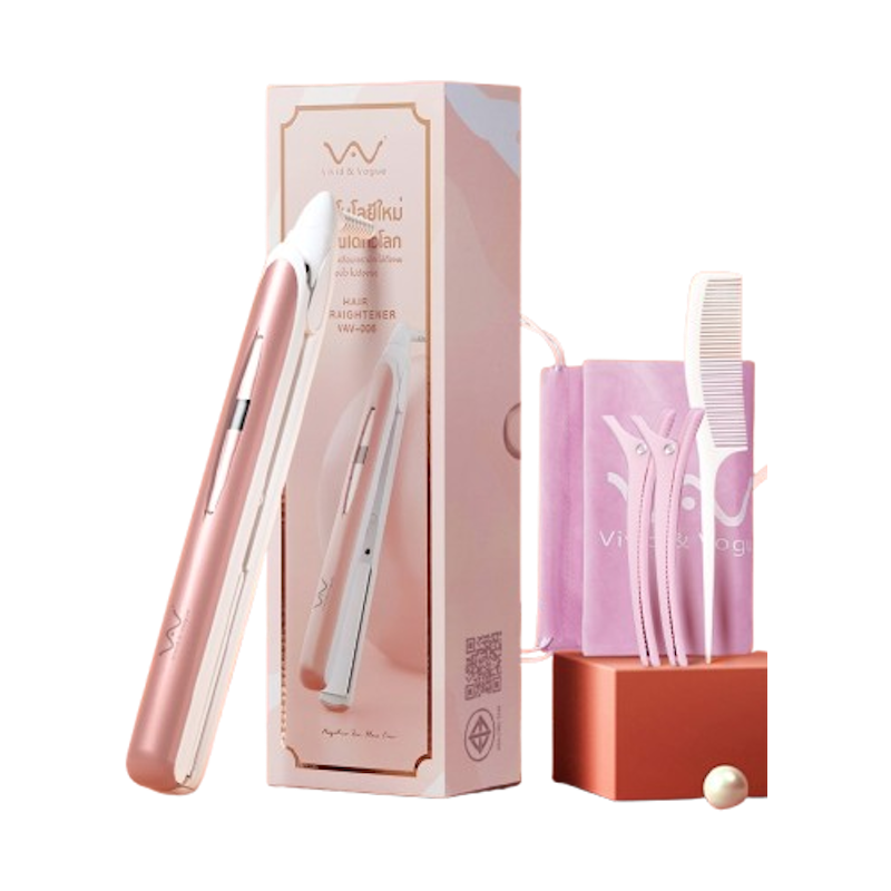 เครื่องหนีบผม & เครื่องม้วนผม 2 In 1 1