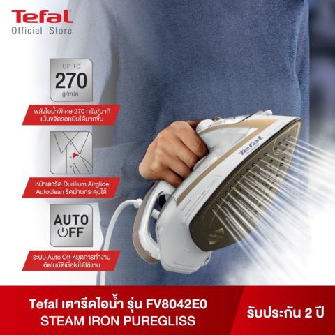 เตารีดไอน้ำ Steam Iron Puregliss 3