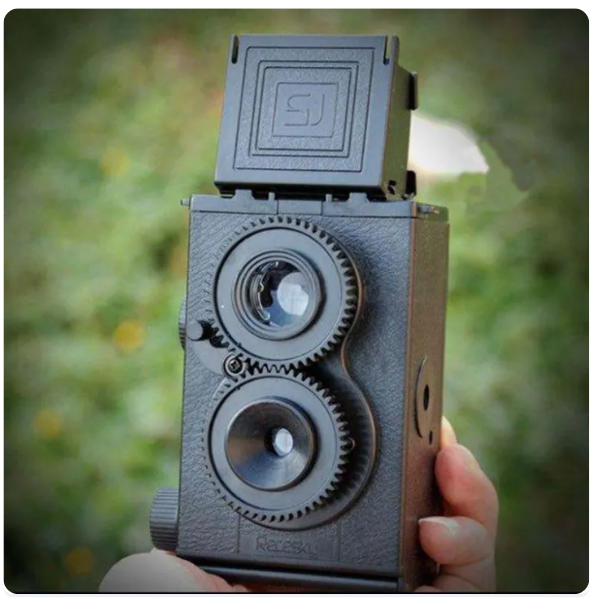 DIY Dual Lens Reflex Camera Retro Classic 3