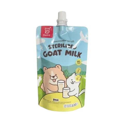 นมสำหรับลูกสุนัขและลูกแมว Sterilized Goat Milk ผสมทอรีน 1