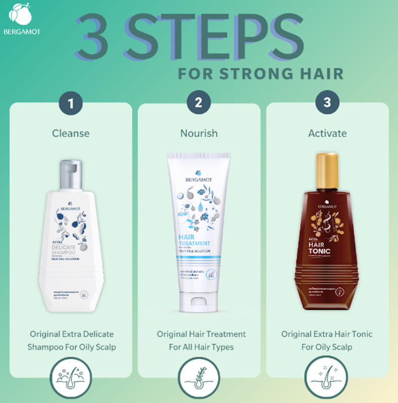 The Original Extra Hair Tonic ผลิตภัณฑ์บำรุงหนังศีรษะ 3