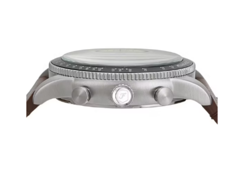 Sport Tourer Chronograph Brown Leather Watch 3