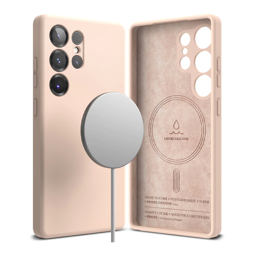 เคสสำหรับ Galaxy S25 รุ่น Silicone Magnetic 2