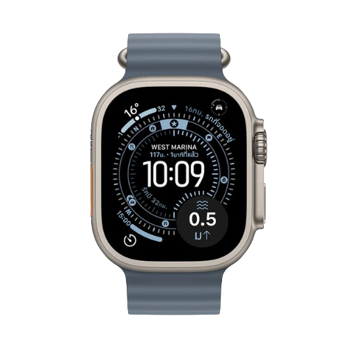 Apple Watch Ultra 3 GPS + Cellular 49mm Titanium Case With Ocean Band 2