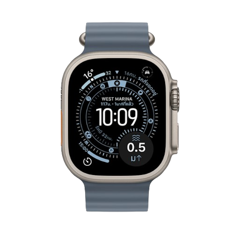 Apple Watch Ultra 3 GPS + Cellular 49mm Titanium Case With Ocean Band 2